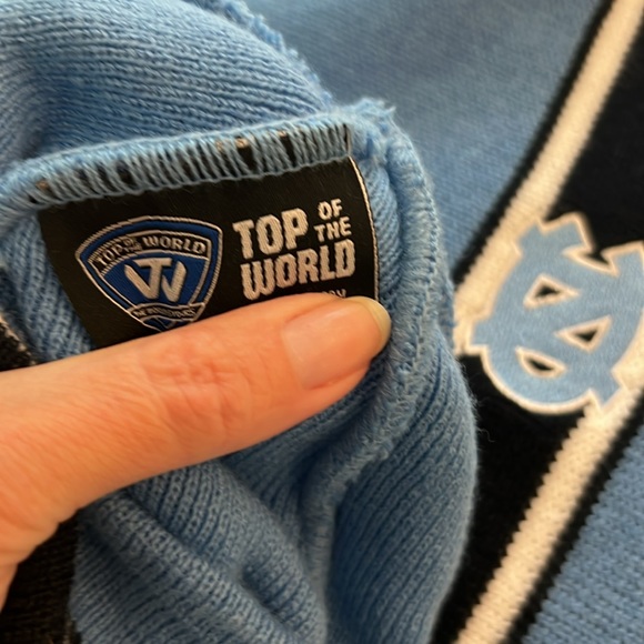 Unc chapel hill scarf and cap set - Picture 6 of 6